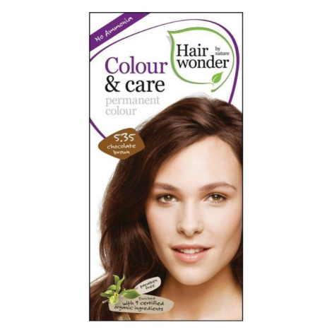Hairwonder Přírodní dlouhotrvající barva čokoládově hnědá 5.35, 100 ml