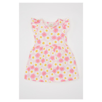 DEFACTO Baby Girl Patterned Sleeveless Dress