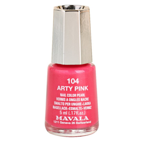 Mavala Techni Colors lak na nehty odstín 104 Arty Pink 5 ml