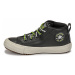 Converse CHUCK TAYLOR ALL STAR STREET BOOT DOUBLE LACE LEATHER MID Černá