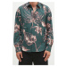 Košile Paul Smith pánská, šedá barva, slim, s klasickým límcem, M1R-006L-N02517