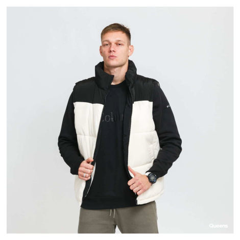 Urban Classics Block Puffer Vest Cream/ Black