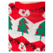 Bílo-červený dámský svetr s vánočním motivem Trendyol