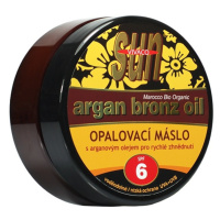 Vivaco Opalovací máslo s BIO arganovým olejem SPF 6 SUN VITAL 200 ml