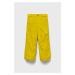 Dětské kalhoty Columbia žlutá barva