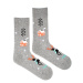 Ponožky Jeleni na sněhu Fusakle