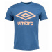 Umbro FW LARGE LOGO COTTON TEE Pánské tričko, modrá, velikost