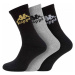 Kappa AUTHENTIC AILEL 3P Ponožky, černá, veľkosť