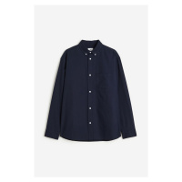 H & M - Oxfordská košile Relaxed Fit - modrá