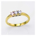Dámský zásnubní prsten ze žlutého zlata AN432297Z