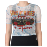 Tričko metal dámské Guns N' Roses - Welcome To The Jungle - ROCK OFF - GNRMCT143LW