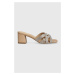 Pantofle Aldo Curtsy dámské, béžová barva, na podpatku, 13736270.Curtsy