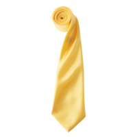 Premier Workwear Pánská saténová kravata PR750 Sunflower -ca. Pantone 136c