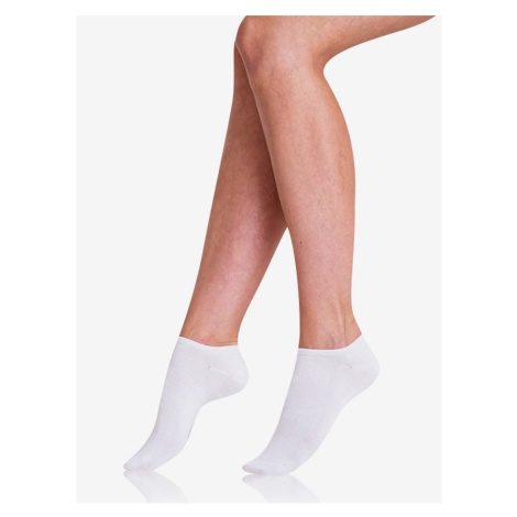 Sada dvou dámských ponožek v bílé barvě Bellinda COTTON IN-SHOE SOCKS 2x