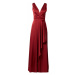 Chi Chi London Společenské šaty 'Seren' rezavě červená