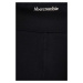 Dětské kalhoty Abercrombie & Fitch černá barva, hladké