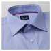 Pánská košile Slim Fit modré barvy s pruhovaným vzorem 11383