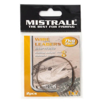 Mistrall ocelové lanko wire leaders 35 cm-15 kg