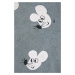 Kojenecká mikina Bobo Choses šedá barva, s kapucí, vzorovaná