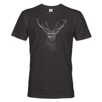 Pánské tričko s potiskem jelena - tričko pro milovníky zvířat