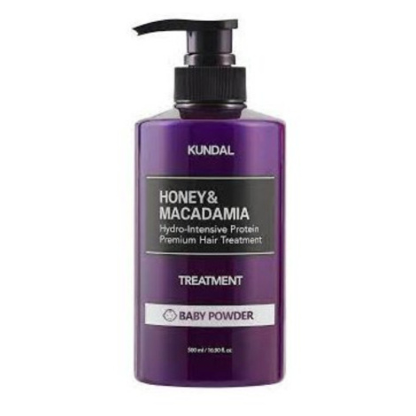 KUNDAL - HONEY & MACADAMIA TREATMENT - Kondicionér na vlasy Baby Powder 500 ml