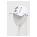 Bavlněná baseballová čepice Versace Jeans Couture bílá barva, s potiskem, 76HAZK34 ZG271