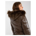 Luxusní zimní bunda s kožíškem a kapucí NM-KR-H-898.79P