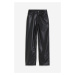H & M - 90s Baggy High Jeans - černá