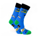 3PACK veselé ponožky Styx vysoké vícebarevné (H12505155) XL