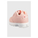 Dětské sneakers boty Fila Disruptor růžová barva