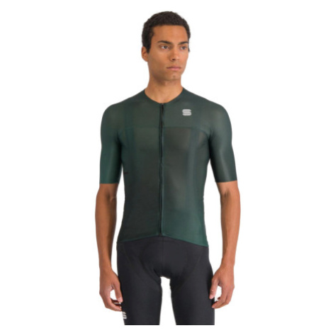 Pánský cyklistický dres s krátkým rukávem SPORTFUL Light jersey, shrub green