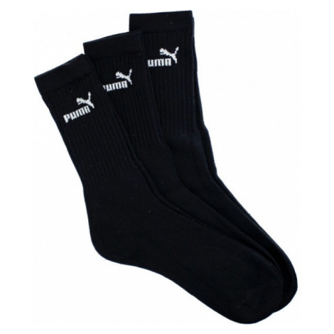 Puma SOCKS 7308 3P Ponožky, černá, velikost