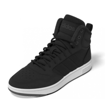 Pánské kotníkové zimní boty ADIDAS Hoops 3.0 Mid WTR core black core black footwear white