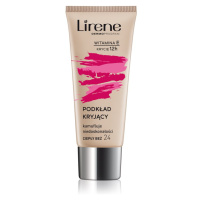 Lirene Vitamin E krycí fluidní make-up odstín 24 Beige 30 ml