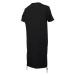 Northfinder ARRERA Dámské oversize šaty, černá, velikost