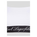 Podprsenka Karl Lagerfeld bílá barva