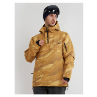 FUNDANGO-Burnaby Anorak-246-okker melange Hnědá