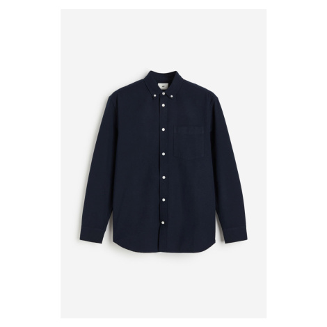 H & M - Košile oxford Regular Fit - modrá H&M