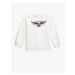 Koton Sweatshirt - White - Regular fit