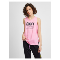 Růžové dámské tílko DKNY