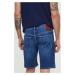 Džínové šortky Pepe Jeans RELAXED SHORT GDG pánské, tmavomodrá barva, PM801085