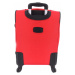 Cestovní textilní kufr na čtyřech kolečkách Agrado 35l - černá
