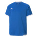 Puma TEAM LIGA JERSEY TEE Juniorské fotbalové triko, modrá, velikost