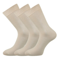 Lonka Fany Dámské bavlněné ponožky - 3 páry BM000000636200102301 béžová