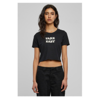 Dámské tričko krátký rukáv // Days Beyond / Take It Daisy Cropped Tee black