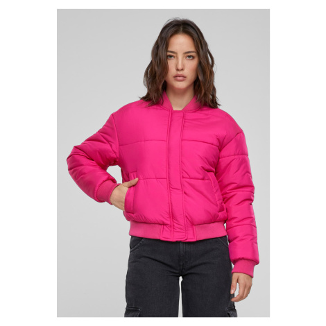 Dámská bunda Puffer Blouson růžová Urban Classics