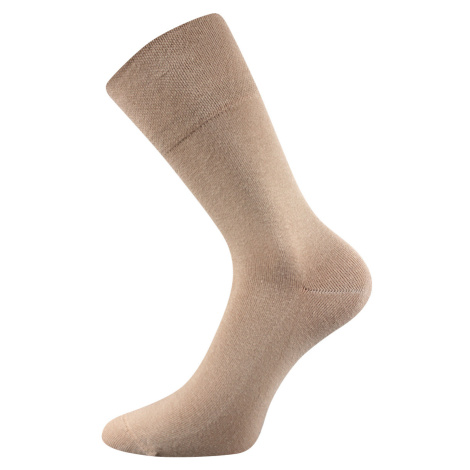 Lonka Diagram Unisex ponožky s volným lemem - 3 páry BM000001470200101242 béžová