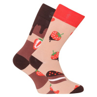 Veselé ponožky Dedoles Čokoládovo-jahodový dort (D-U-SC-RS-C-C-1565) L