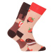 Veselé ponožky Dedoles Čokoládovo-jahodový dort (D-U-SC-RS-C-C-1565) L
