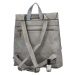 Stylový dámský kabelko-batoh Friditt, šedá